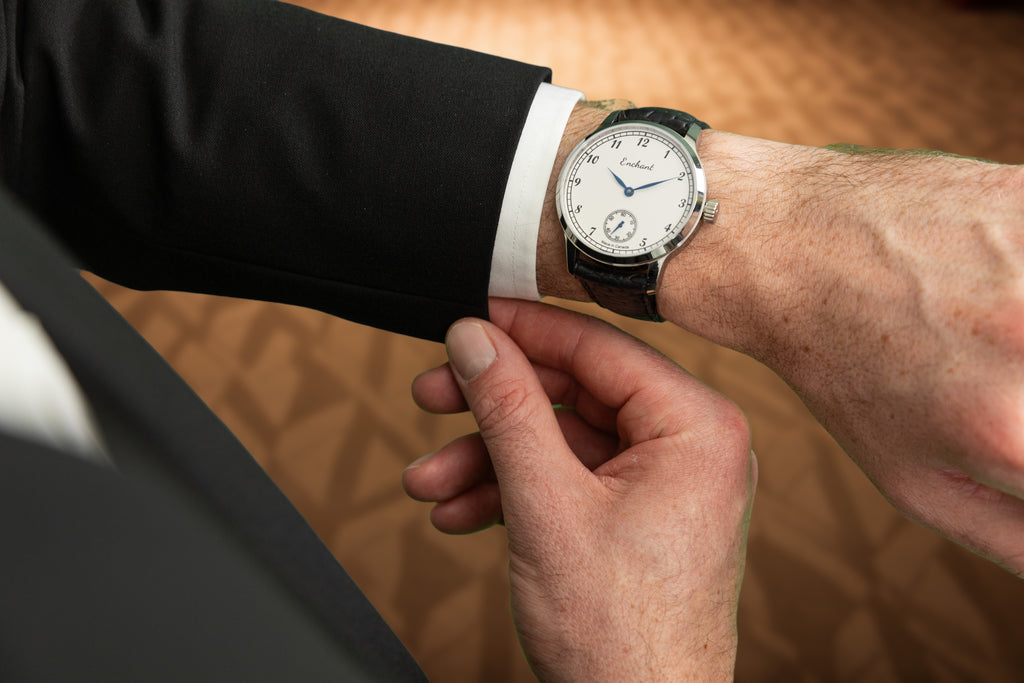 Enchant Watches Canadian Nord collection white glacier