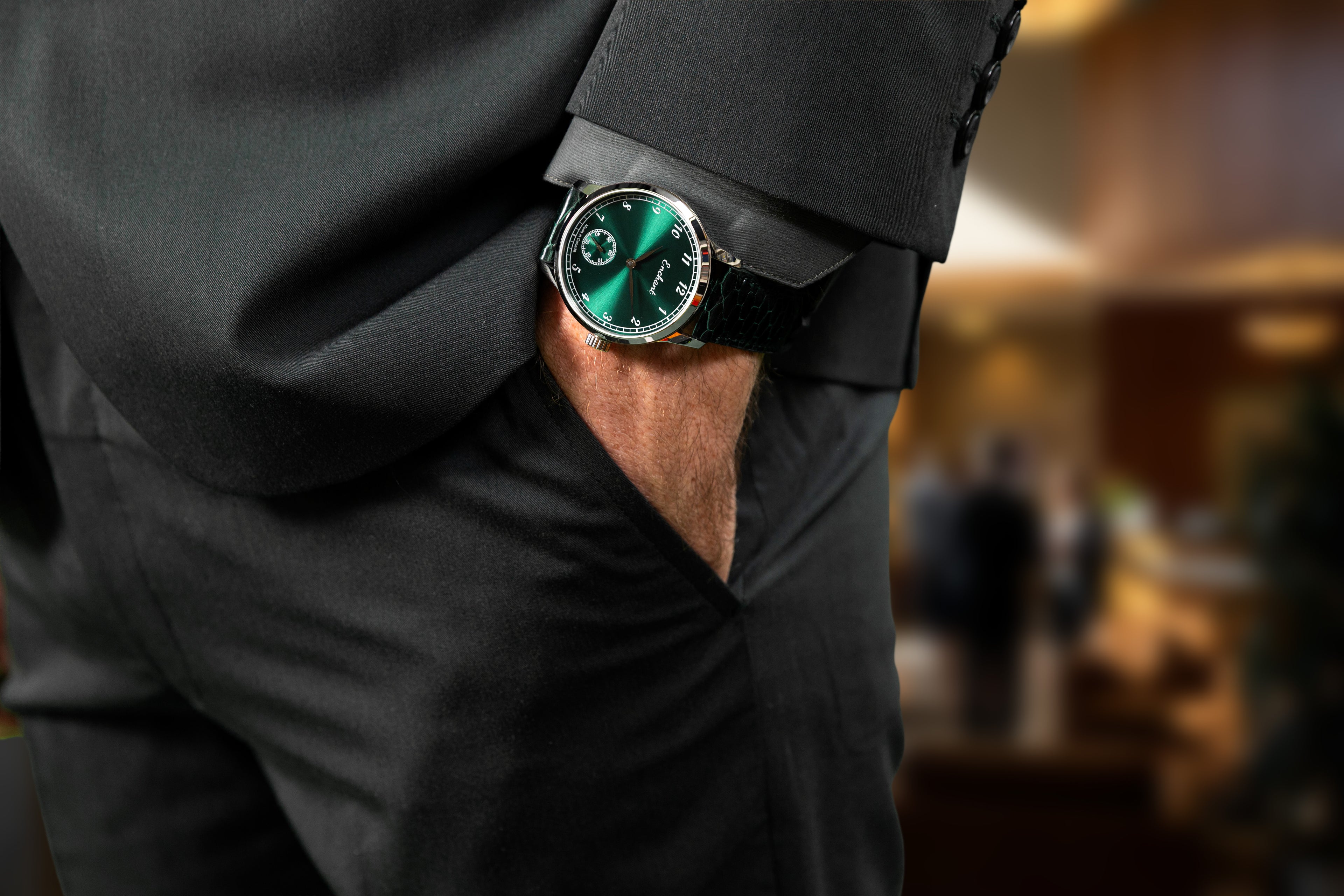 Enchant Watches Canadian Nord collection forest green
