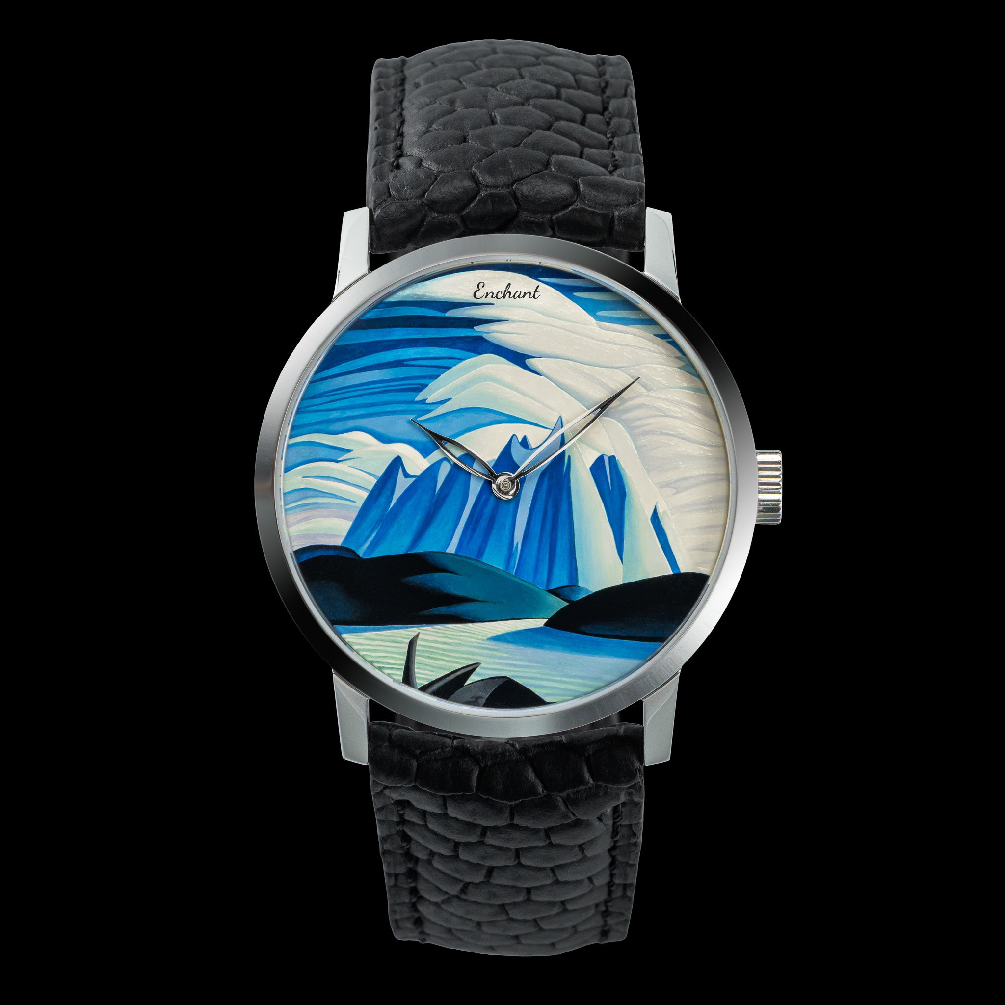 Lake & Mountains watch front view